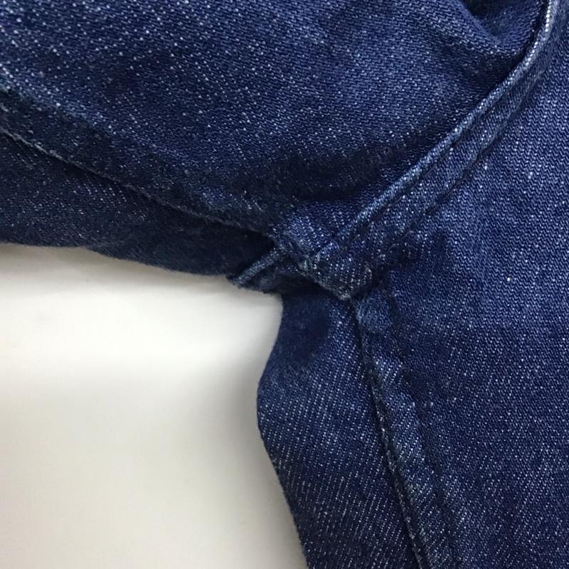 ベンデイビス BEN DAVIS パンツ デニム、ジーンズ 32×32 676 ワンポイント 青 / ブルー /  メンズ USED 古着 中古 10140219