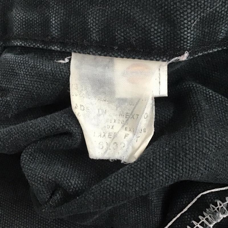 ディッキーズ Dickies パンツ ワークパンツ、ペインターパンツ 36 × 32 ロゴ、文字 黒 / ブラック /  メンズ USED 古着 中古 10133759