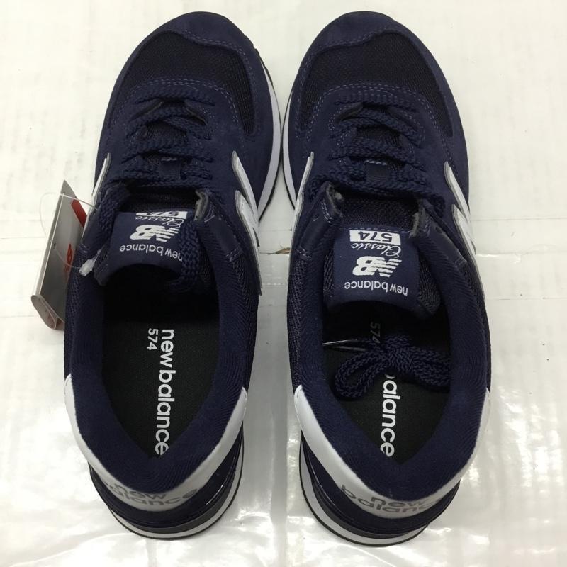 ニューバランス New Balance スニーカー スニーカー ML574EN2 タグ付き 26cm 26.0cm ロゴ、文字 紺 / ネイビー / X 白 / ホワイト /  メンズ USED 古着 中古 10110188
