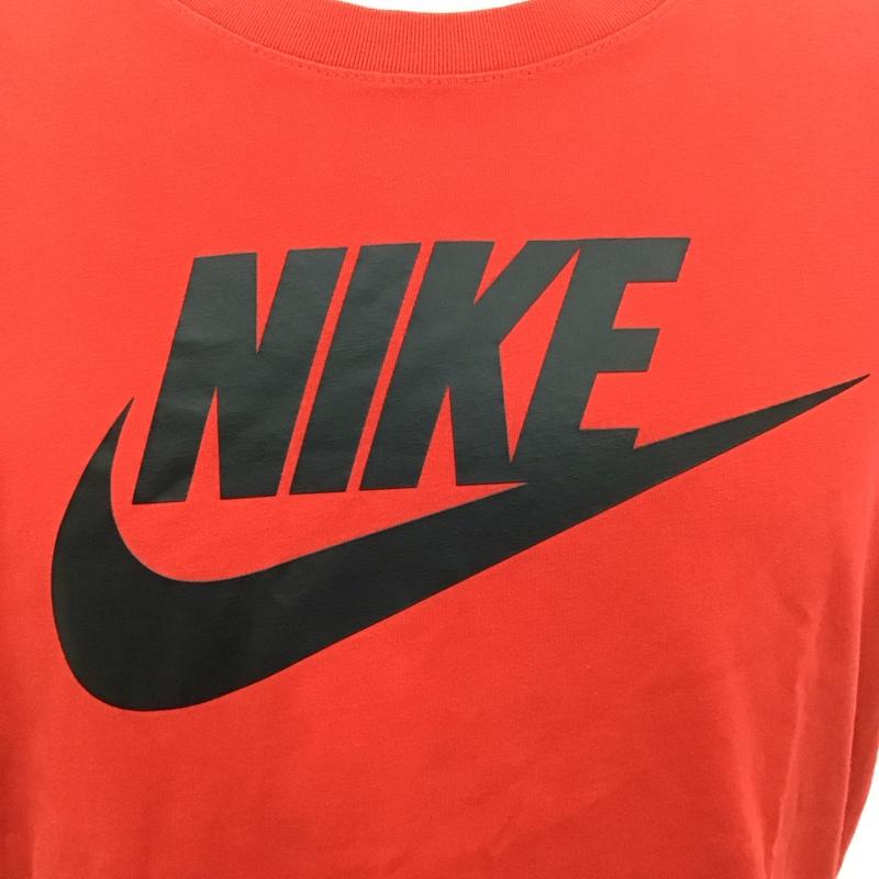 ナイキ NIKE Tシャツ 半袖 XL ロゴ、文字 赤 / レッド /  メンズ USED 古着 中古 10109769