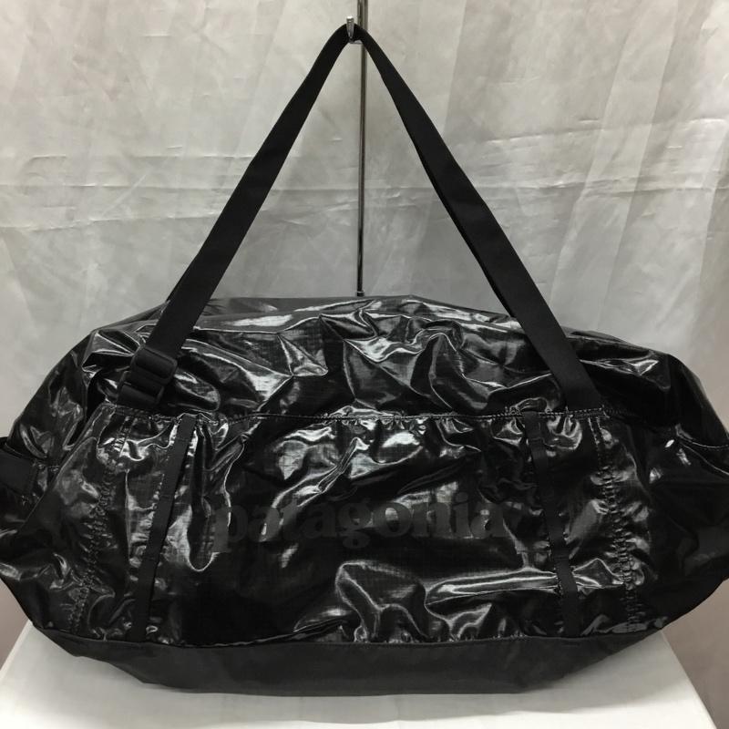 パタゴニア patagonia ボストンバッグ ボストンバッグ LIGHTWEIGHT BLACK HOLE DUFFEL 45L 折りたたみ ロゴ、文字 黒 / ブラック /  メンズ USED 古着 中古 10110529