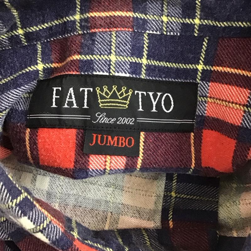 エフエイティー FAT シャツ、ブラウス 長袖 F/04-FW/SH-02 ネルシャツ チェックシャツ 長袖シャツ カジュアルシャツ チェック マルチカラー / マルチカラー /  メンズ USED 古着 中古 10109859