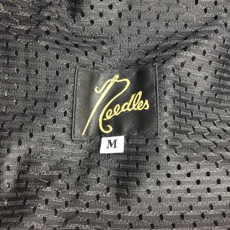 ニードルス Needles パンツ ワークパンツ、ペインターパンツ ジャージ パンツ ワイドパンツ カジュアルパンツ M ロゴ、文字 カーキ / カーキ /  メンズ USED 古着 中古 10121467