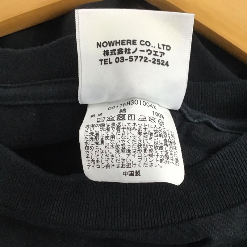 ベイプ BAPE Tシャツ 半袖 半袖カットソー プリントTシャツ クルーネックカットソー XL ロゴ、文字 黒 / ブラック /  メンズ USED 古着 中古 10141416