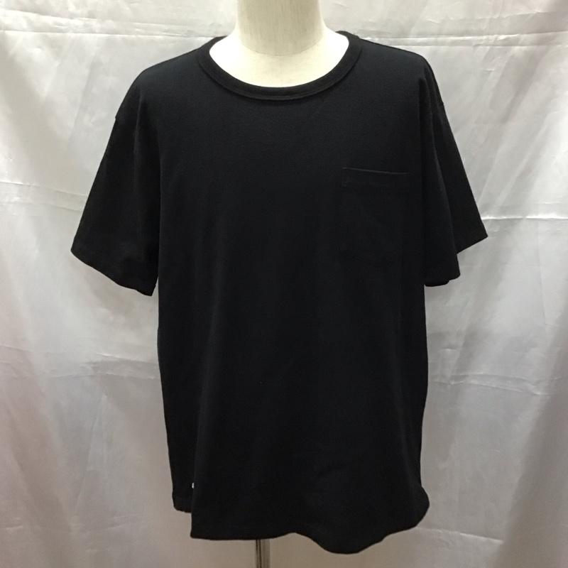 ポロバイラルフローレン Polo by RALPH LAUREN Tシャツ 半袖 M 無地 黒 / ブラック /  メンズ USED 古着 中古 10111255