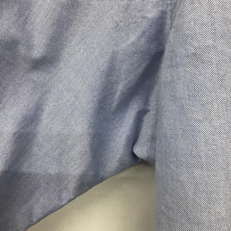 ラルフローレン RALPHLAUREN シャツ、ブラウス 長袖 長袖シャツ 無地シャツ カラーシャツ ボタンダウンシャツ ロゴ、文字 水色 / ライトブルー /  メンズ USED 古着 中古 10129477