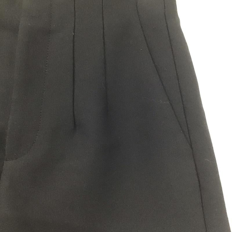 ザラ ZARA パンツ ショートパンツ S 無地 黒 / ブラック /  レディース USED 古着 中古 10139485
