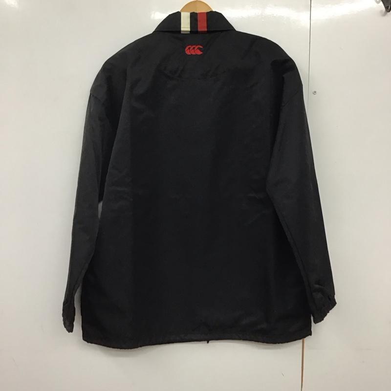 カンタベリー CANTERBURY ジャケット、上着 ジャンパー、ブルゾン コーチジャケット M ロゴ、文字 X プリント 黒 / ブラック /  メンズ USED 古着 中古 10141138