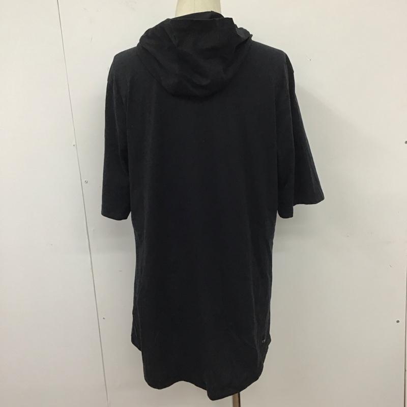 エアジョーダン AIR JORDAN カットソー 半袖 da9872-010 半袖パーカー スポーツウェア プリントTシャツ L ロゴ、文字 黒 / ブラック /  メンズ USED 古着 中古 10111495