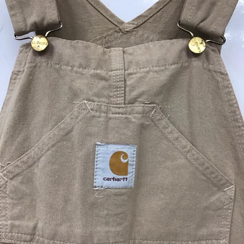 カーハート Carhartt サロペット・オーバーオール サロペット、オーバーオール オーバーオール オールインワン ワイドパンツ カジュアルパンツ ロゴ、文字 ベージュ / ベージュ /  メンズ USED 古着 中古 10107668