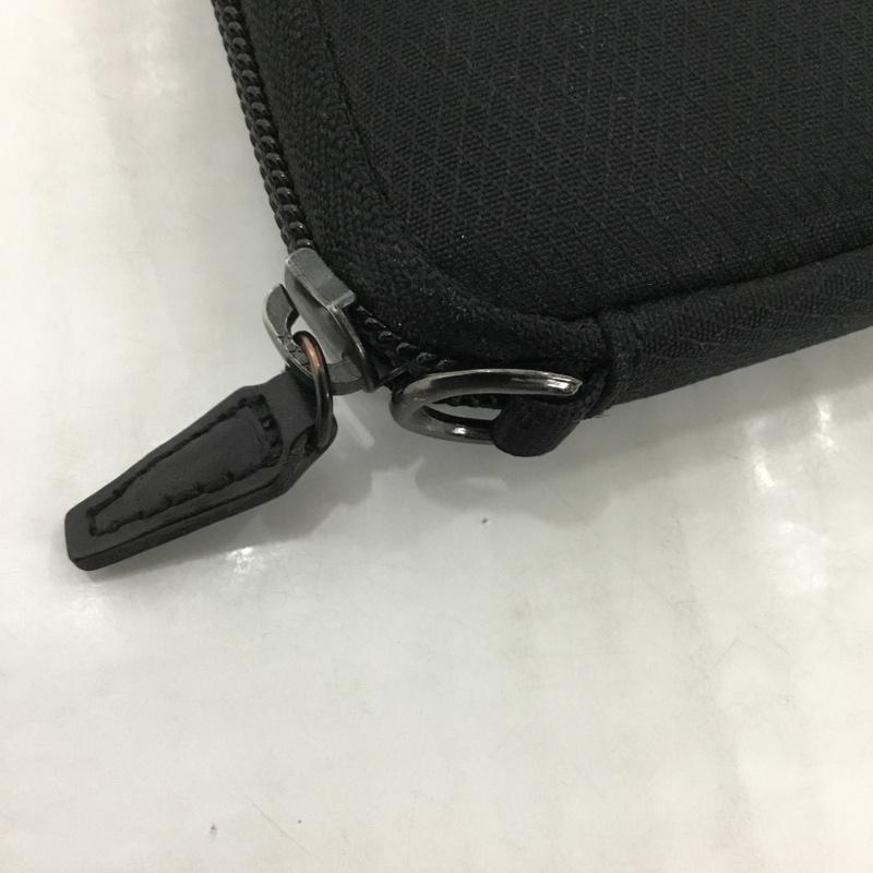 ポーター PORTER 財布 長財布 ラウンドファスナー ロゴ、文字 黒 / ブラック /  メンズ USED 古着 中古 10123644