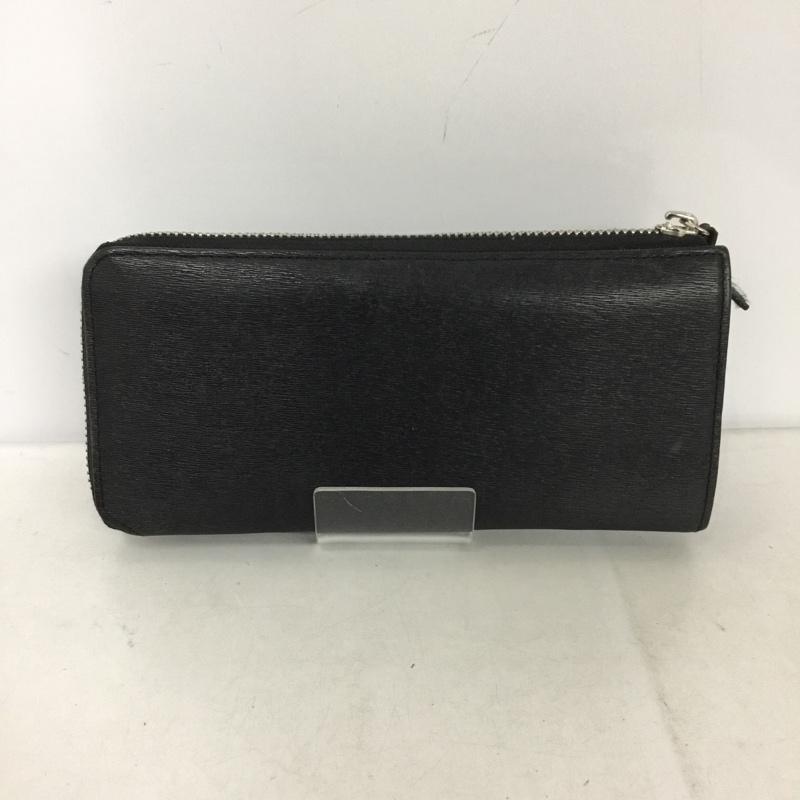 ポーター PORTER 財布 長財布 L字ファスナー 箱有 ロゴ、文字 黒 / ブラック /  メンズ USED 古着 中古 10142182