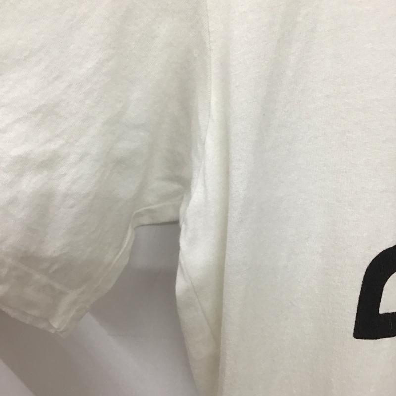 ギルティーパーティーズ GUILTYPARTIES Tシャツ 半袖 半袖カットソー プリントTシャツ クルーネックカットソー L ロゴ、文字 白 / ホワイト /  メンズ USED 古着 中古 10135721