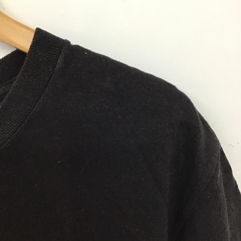 セインツアンドシナーズ Saints＆Sinners Tシャツ 半袖 半袖カットソー プリントTシャツ クルーネックカットソー M プリント 黒 / ブラック /  メンズ USED 古着 中古 10135870