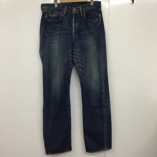 フルカウント FULLCOUNT パンツ デニム、ジーンズ デニムパンツ ワイドパンツ カジュアルパンツ 34インチ 無地 インディゴ / インディゴ /  メンズ USED 古着 中古 10144500