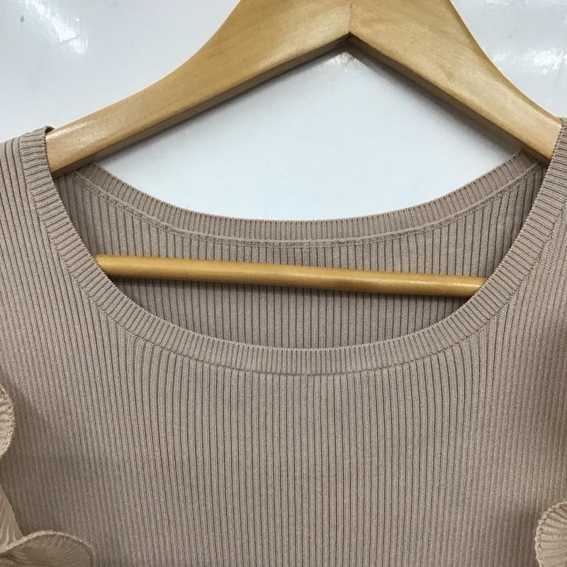 スナイデル SNIDEL ワンピース ロングスカート ノースリーブニットワンピース レース リブニットワンピース ONE SIZE 無地 マルチカラー / マルチカラー /  レディース USED 古着 中古 10143583