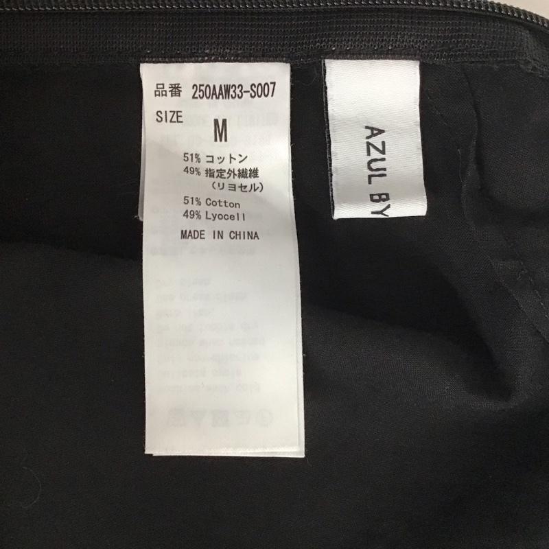 アズールバイマウジー AZUL BY MOUSSY サロペット・オーバーオール サロペット、オーバーオール 250AAW33-S007 M 無地 黒 / ブラック /  レディース USED 古着 中古 10139370
