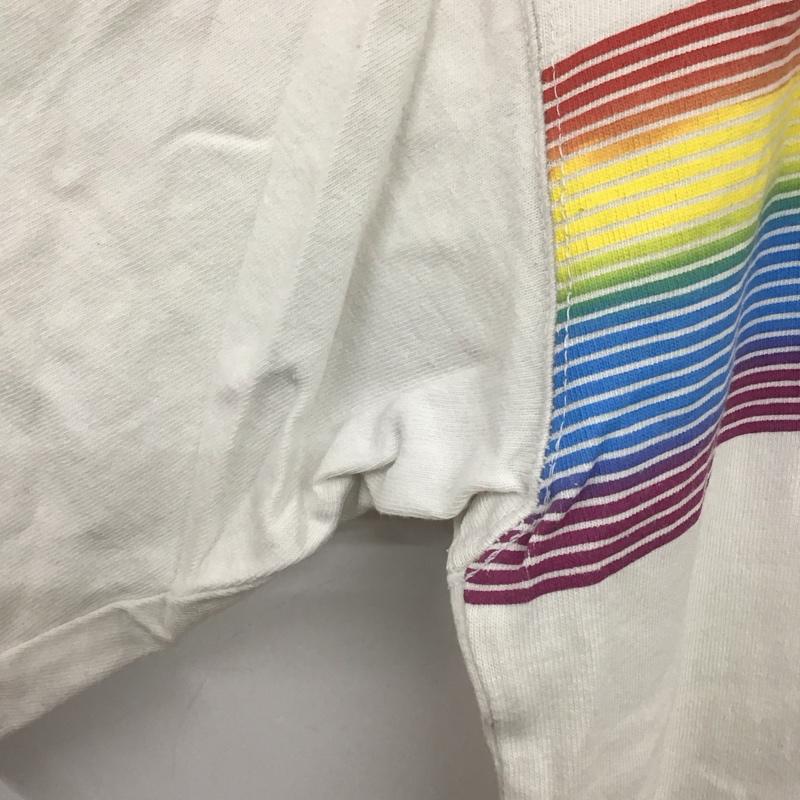 カーハート Carhartt Tシャツ 半袖 半袖カットソー プリントTシャツ クルーネックカットソー M ロゴ、文字 マルチカラー / マルチカラー /  メンズ USED 古着 中古 10145580