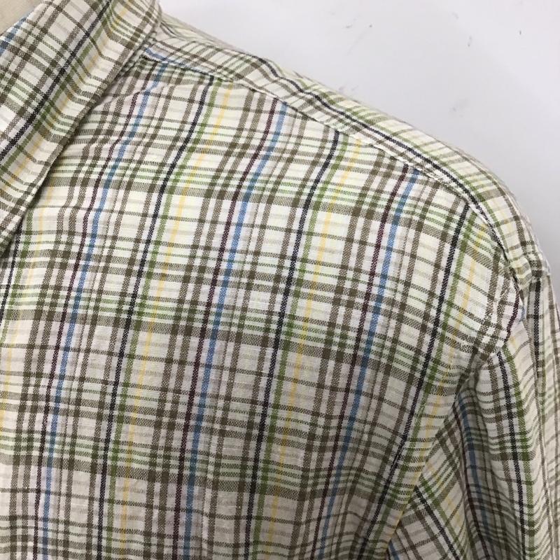 ジェイクルー J.CREW シャツ、ブラウス 長袖 長袖シャツ カラーシャツ ポケットシャツ 長袖カットソー チェックシャツ 90 00s M チェック マルチカラー / マルチカラー /  メンズ USED 古着 中古 10119908