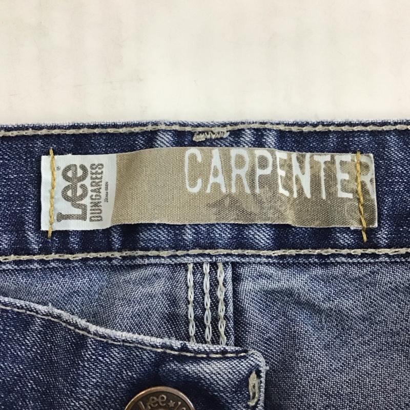 リー Lee パンツ ワークパンツ、ペインターパンツ デニムパンツ ストレートパンツ ワイドパンツ カーゴパンツ 36 無地 インディゴ / インディゴ /  メンズ USED 古着 中古 10111475
