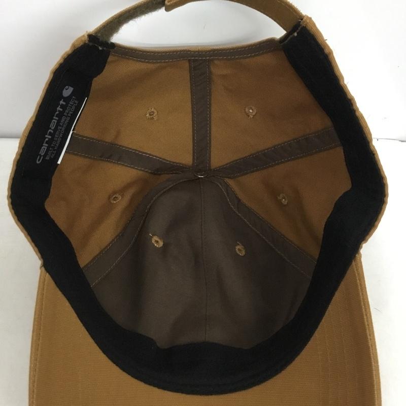 カーハート Carhartt 帽子 キャップ 6パネル ロゴ、文字 茶 / ブラウン /  メンズ USED 古着 中古 10150553