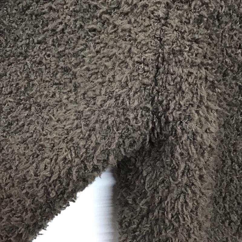 アングリッド Ungrid カーディガン 長袖 ロングカーディガン 前開き 長袖カーディガン ルームウェア FREE 無地 茶 / ブラウン /  レディース USED 古着 中古 10145426