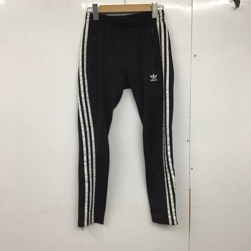 アディダス adidas ボトムス ボトムス FM3323 Originals Super Gril TRACK トラックパンツ XS ロゴ、文字 黒 / ブラック /  レディース USED 古着 中古 10141275