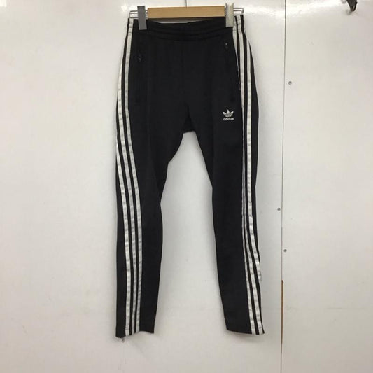 アディダス adidas ボトムス ボトムス FM3323 Originals Super Gril TRACK トラックパンツ XS ロゴ、文字 黒 / ブラック /  レディース USED 古着 中古 10141275
