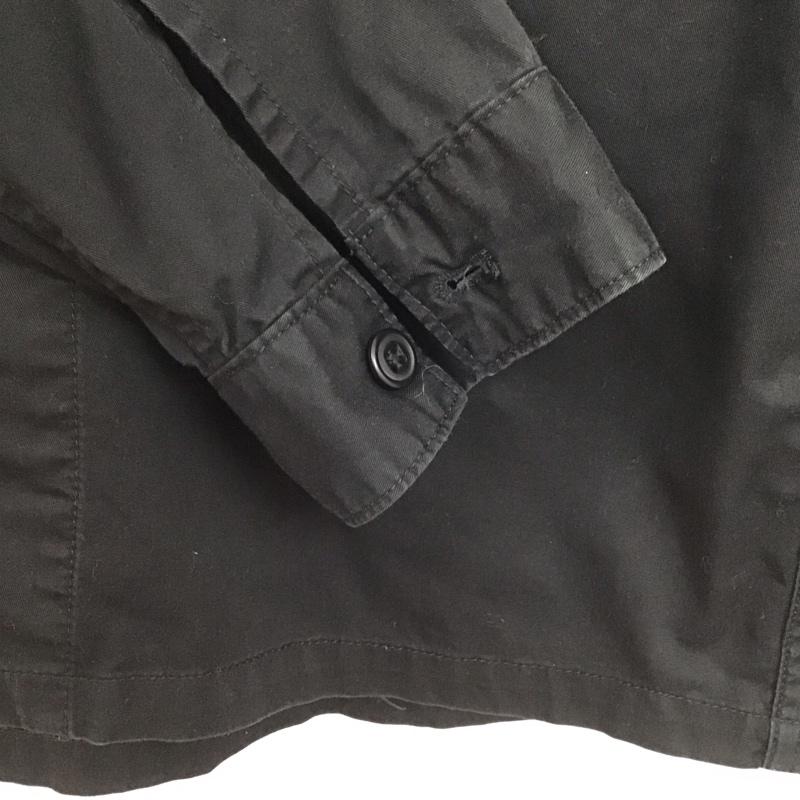 アヴィレックス AVIREX シャツ、ブラウス 長袖 長袖シャツ ミリタリーシャツ カラーシャツ M ロゴ、文字 黒 / ブラック /  メンズ USED 古着 中古 10135878