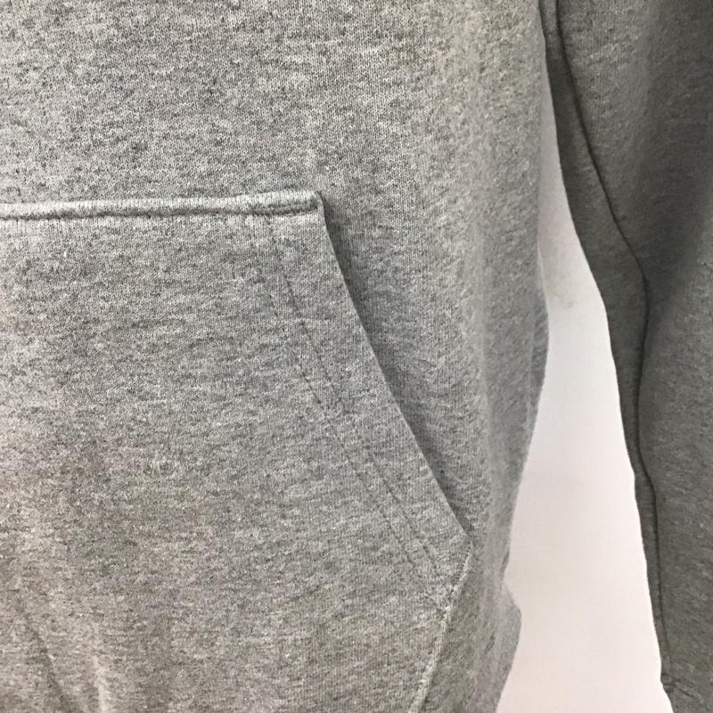 チャンピオン Champion パーカー 長袖 M 無地 灰 / グレー /  メンズ USED 古着 中古 10108015
