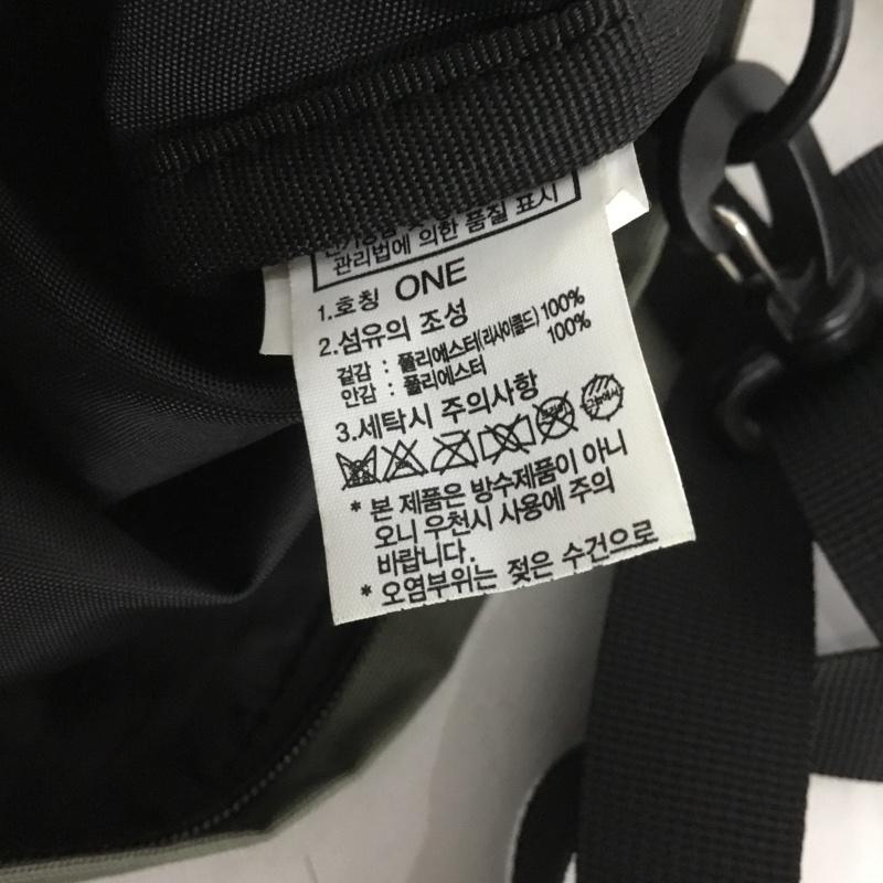 ザノースフェイス THE NORTH FACE ショルダーバッグ ショルダーバッグ NN2PN04M SLIM CROSS BAG サコッシュ ロゴ、文字 黒 / ブラック / X カーキ / カーキ /  メンズ USED 古着 中古 10136394