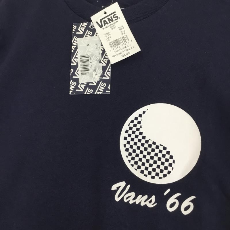 バンズボルト VANS VAULT Tシャツ 半袖 VANS VAULT　Free＆Easy S プリント 紺 / ネイビー /  メンズ USED 古着 中古 10112601