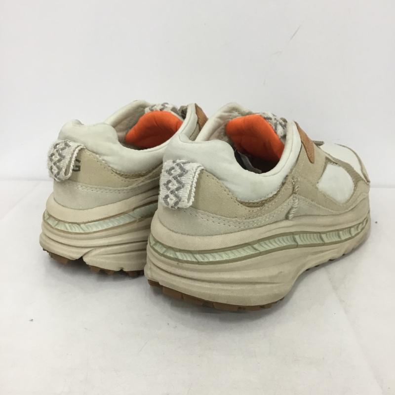 アグ UGG スニーカー スニーカー 1104187 CA805 MLT ジップスニーカー 24.5cm 24.5cm ロゴ、文字 ベージュ / ベージュ /  レディース USED 古着 中古 10141553