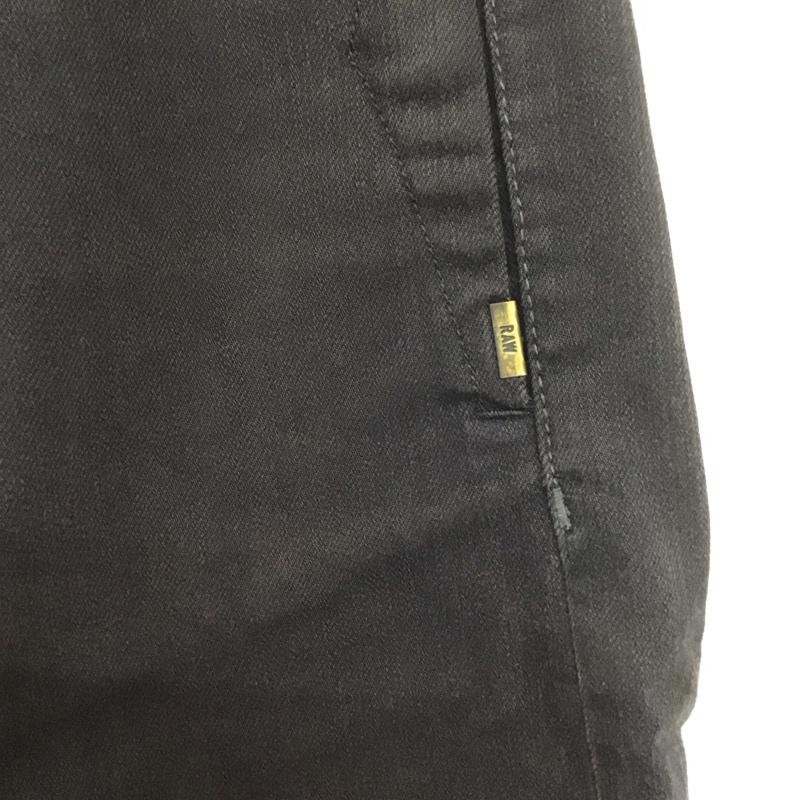 ジースターロゥ G-STAR RAW パンツ デニム、ジーンズ デニムパンツ ストレッチパンツ スリムパンツ 無地 黒 / ブラック /  メンズ USED 古着 中古 10107206