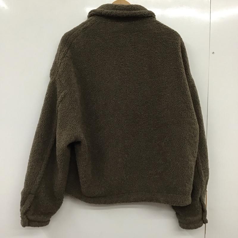 ウィム バイ リドム WYM LIDNM ジャケット、上着 ジャンパー、ブルゾン WYco680 ボアジャケット L 無地 茶 / ブラウン /  メンズ USED 古着 中古 10136896