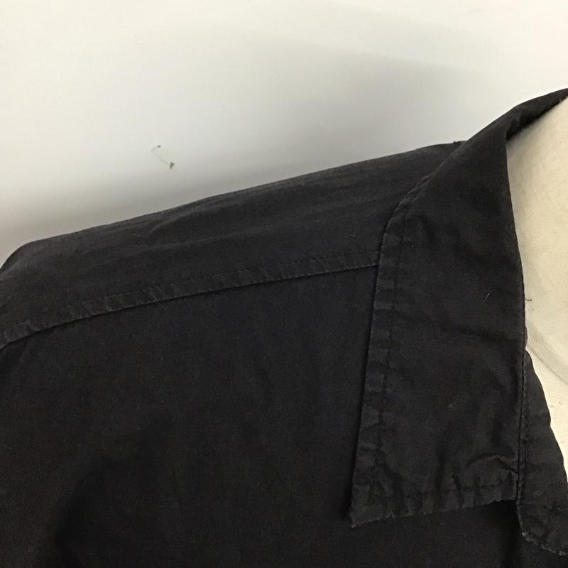 バックサイドオブトーキョー backside of tokyo シャツ、ブラウス 長袖 長袖シャツ カラーシャツ ポケットシャツ 長袖カットソー プリントシャツ FREE プリント 黒 / ブラック /  メンズ USED 古着 中古 10124459
