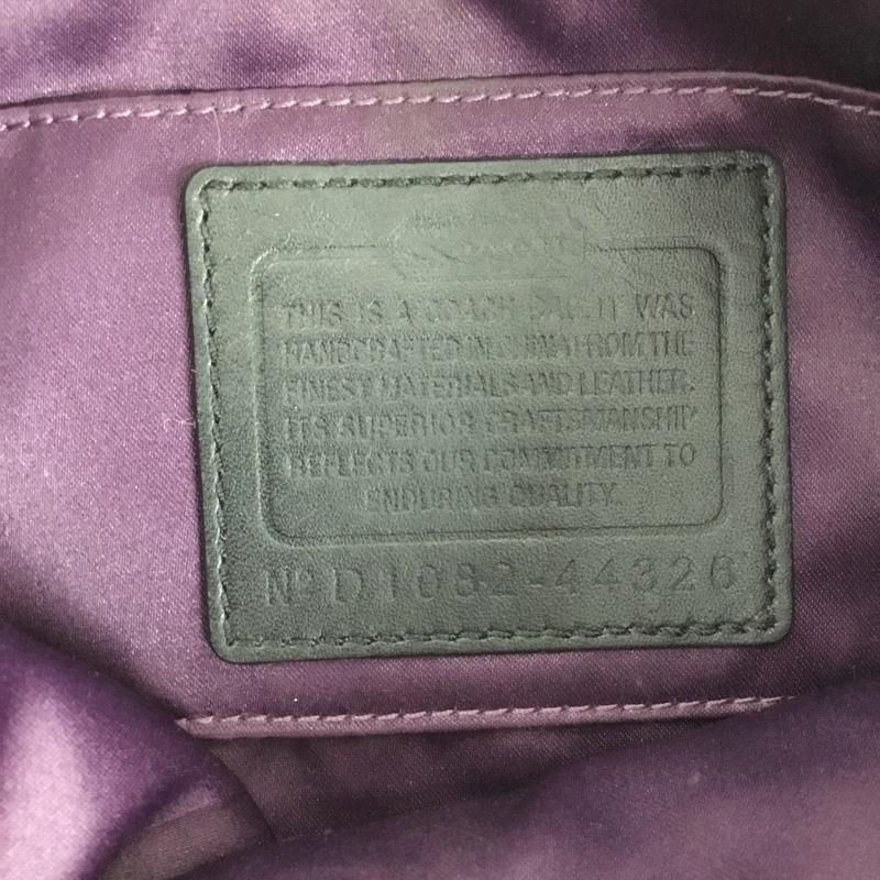 コーチ COACH ハンドバッグ ハンドバッグ 44326 ミニバッグ 総柄 黒 / ブラック /  レディース USED 古着 中古 10148465