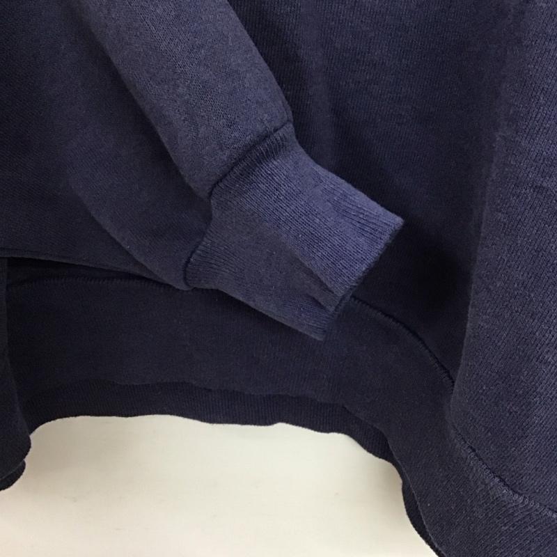 ベルバシーン Velva Sheen トレーナー 長袖 長袖トレーナー スウェット クルーネック プルオーバー 90s L プリント 紺 / ネイビー /  メンズ USED 古着 中古 10150657