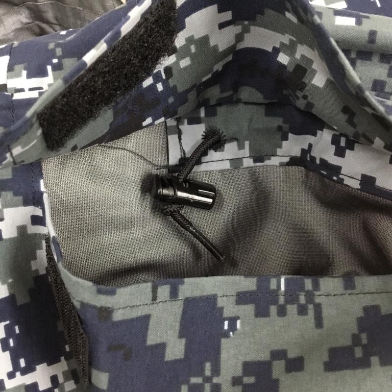 古着 USED ジャケット、上着 ジャケット、ブレザー 8415-01-539-9916 USネイビー ミリタリー GORE TEX L カモフラージュ柄・迷彩 紺 / ネイビー / X 灰 / グレー / X ダークグレー / ダークグレー /  メンズ USED 古着 中古 10109683