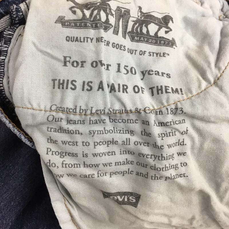 リーバイストラウスアンドコー Levi Strauss & co. パンツ デニム、ジーンズ デニムパンツ スリムパンツ ジーンズ 36インチ 無地 インディゴ / インディゴ /  メンズ USED 古着 中古 10119468