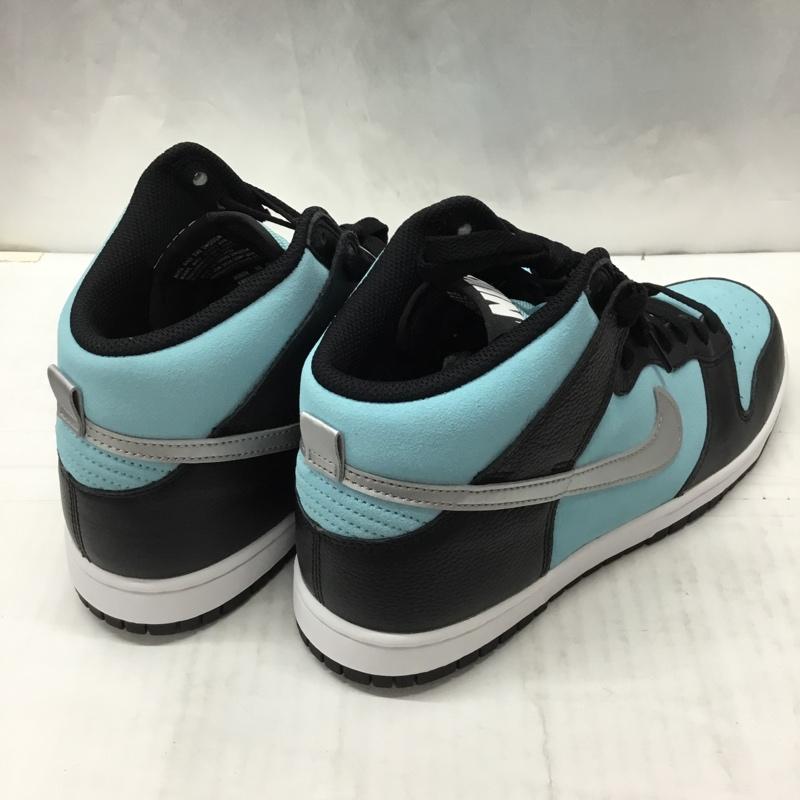 ナイキ NIKE スニーカー スニーカー DJ7023-991 DUNK HIGH BY YOU 27.5cm 箱有 27.5cm ロゴ、文字 黒 / ブラック / X 水色 / ライトブルー /  メンズ USED 古着 中古 10111965