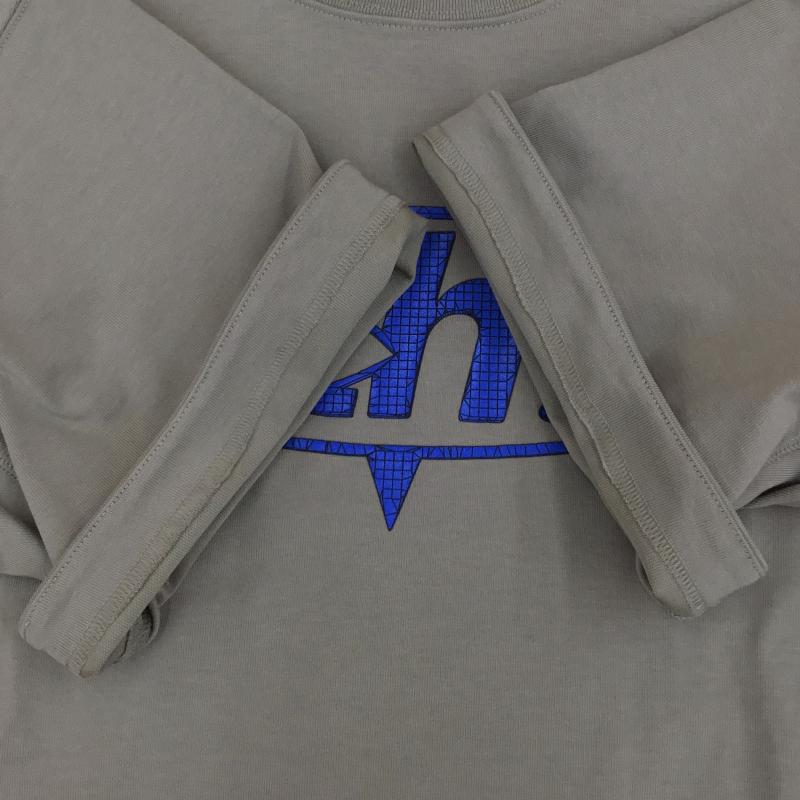 ナイキ NIKE Tシャツ 半袖 DN1758-247 Off-White x Nike L ロゴ、文字 茶 / ブラウン /  メンズ USED 古着 中古 10145797
