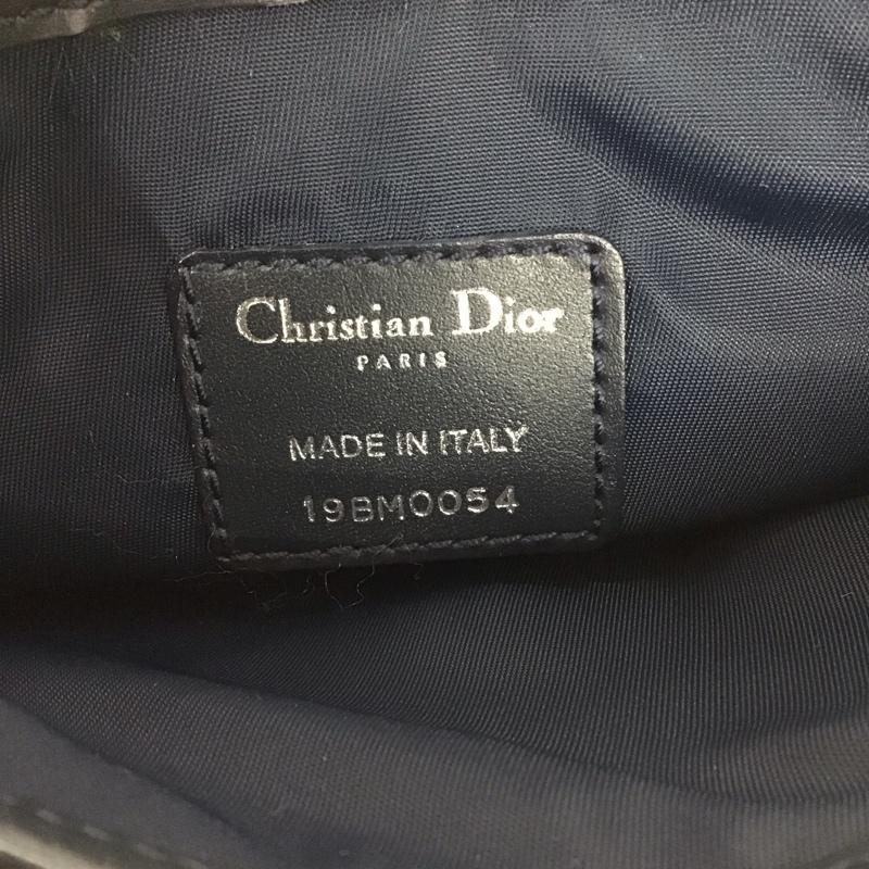 クリスチャンディオール Christian Dior ショルダーバッグ ショルダーバッグ トロッター柄 ポシェット 総柄 紺 / ネイビー /  レディース USED 古着 中古 10135302