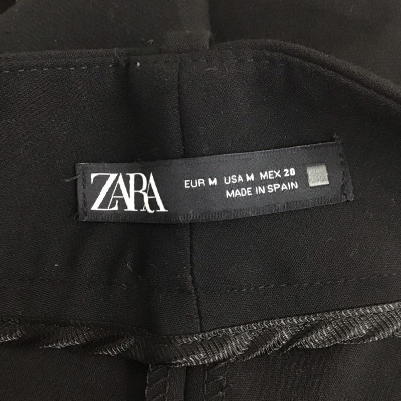 ザラ ZARA パンツ スラックス M 無地 黒 / ブラック /  レディース USED 古着 中古 10129264
