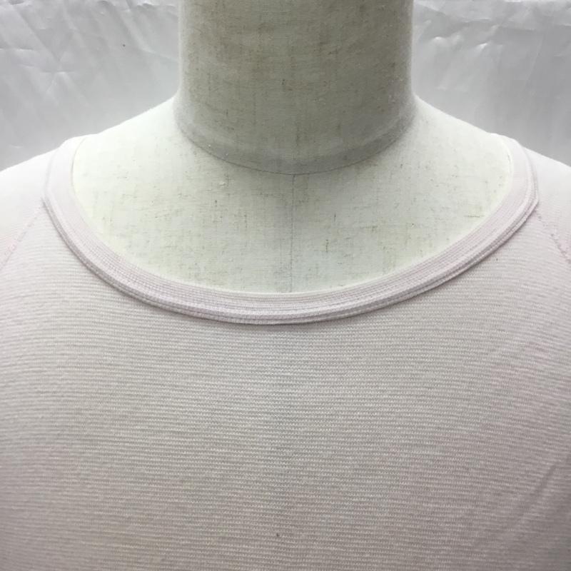 ハリウッドランチマーケット HOLLYWOOD RANCH MARKET カットソー 長袖 長袖カットソー クルーネックカットソー ロングスリーブカットソー ラグラン 3 無地 桃 / ピンク /  メンズ USED 古着 中古 10112293