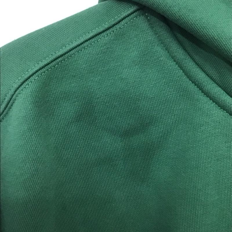 カーハート Carhartt パーカー 長袖 長袖パーカー プルオーバーパーカー スウェット XXL ロゴ、文字 緑 / グリーン /  メンズ USED 古着 中古 10141927