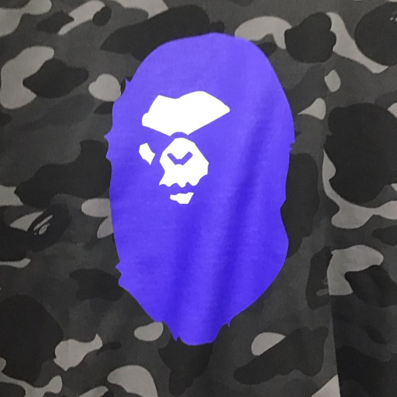 アベイシングエイプ A BATHING APE トレーナー 長袖 長袖トレーナー スウェット クルーネック プルオーバー XL プリント マルチカラー / マルチカラー /  メンズ USED 古着 中古 10144166