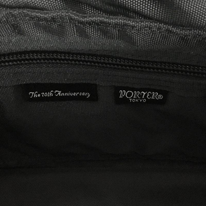 ポーター PORTER トートバッグ トートバッグ The 10th Anniversary ストライプ ロゴ、文字 黒 / ブラック /  メンズ USED 古着 中古 10144957