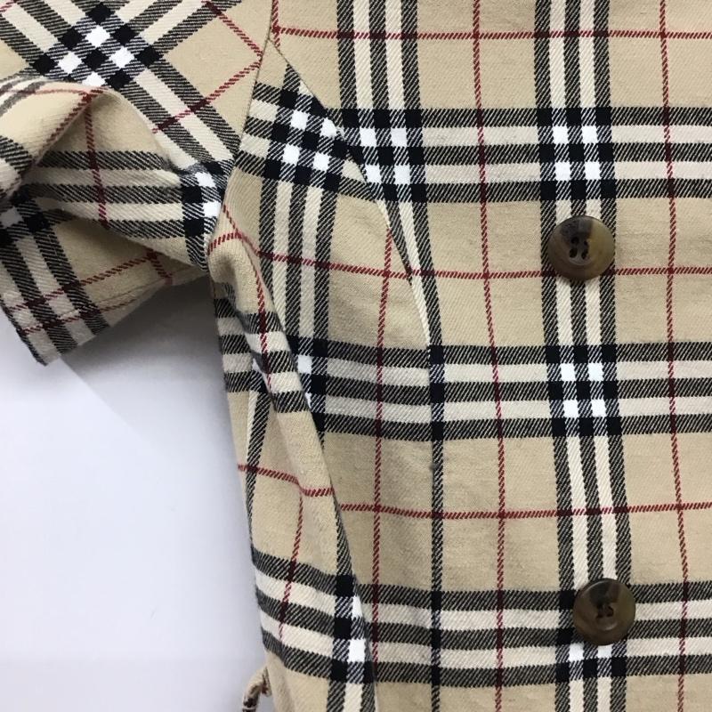バーバリーロンドン Burberry London ワンピース ミニスカート bm182-431 半袖ワンピース ノバチェック ミニスカート チェック マルチカラー / マルチカラー /  レディース USED 古着 中古 10136454