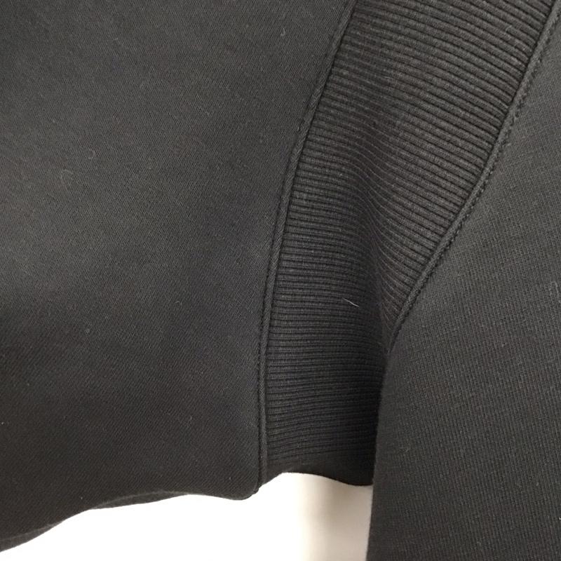 アディダス adidas トレーナー 長袖 JN9983 LUXFLOW スポーツ ハーフジップ スペーサースエットシャツ M 無地 黒 / ブラック /  レディース USED 古着 中古 10142888